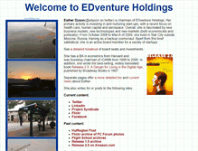 Tablet Screenshot of edventure.com